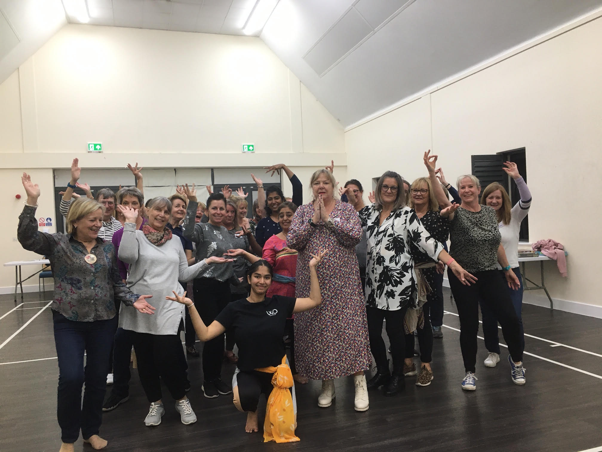 Abbotswood (Romsey) WI try Bollywood Dancing